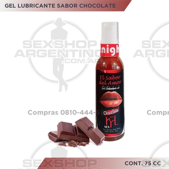  - Gel sabor del amor chocolate 75cc